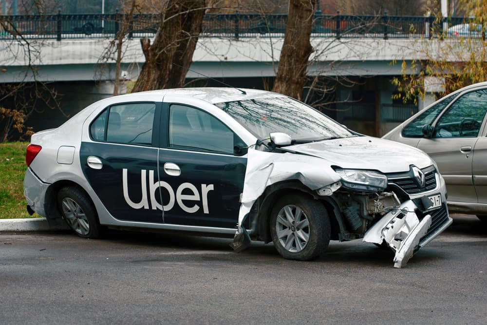 Uber car accident